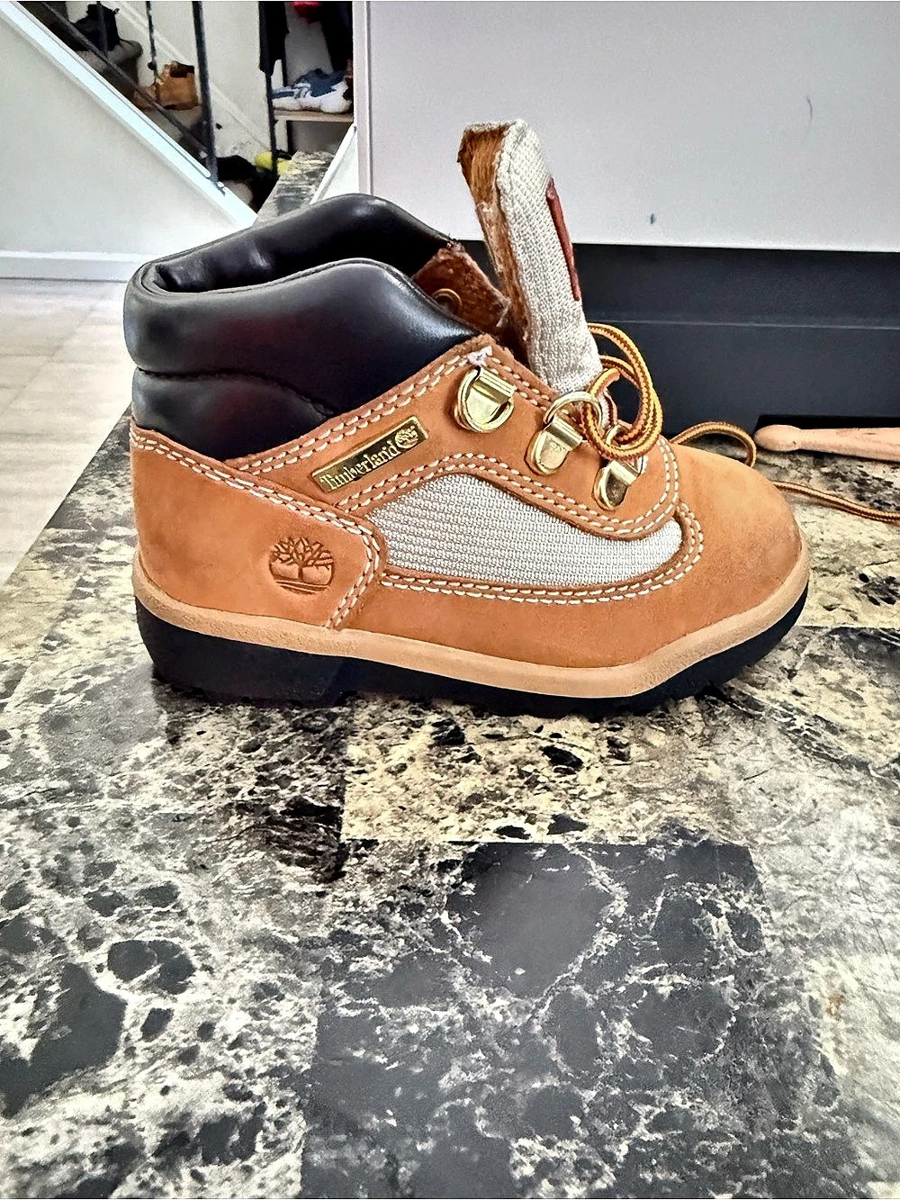 Timberland Euro Hiker Hiking Boots Brown & Beige